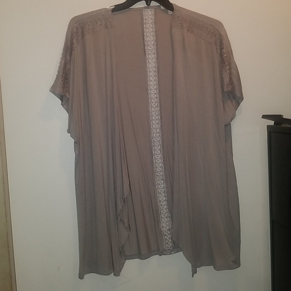 Womens Maurices top, vest, open front Cardigan